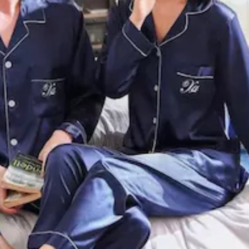 Navy sleepwear